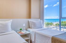 Premium Lateral Mar Duplo (2 camas de solteiro) do Hotel Brisa Suites Pajuçara