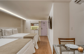 Brisa Flat Família (1º andar - sem vista) do Hotel Brisa Suites Pajuçara