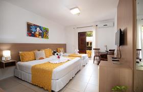Apartamento Sol Triplo do Pousada Encontro das Águas