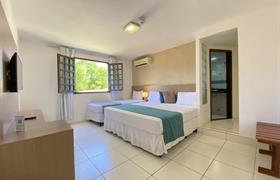 Apartamento Sol Família C/ Varanda do Pousada Encontro das Águas