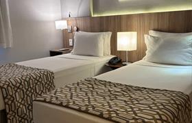 Junior Suite con dos camas individuales de Promenade Soho - Campos dos Goytacazes
