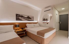 Quarto Luxo Casal Triplo do Pauli Boutique Hotel