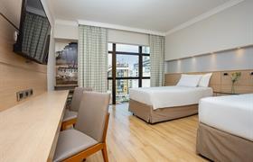 Superior Plus Duas Camas do Bourbon Convention Hotel Santos