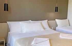 Quarto Quádruplo do Das Nações Hotel