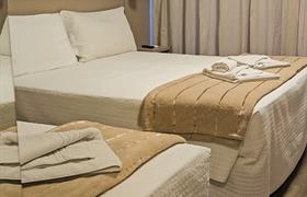Quarto Triplo Standard do Das Nações Hotel