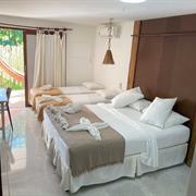 SUÍTE TIPO QUADRUPLO COM VARANDA FAMÍLIA