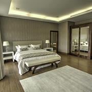 Suite Master Vista Jardim Crystal Cama King Size