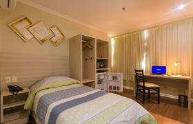 Quarto Individual Econômico do Seleto Hotel