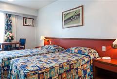 Standard (vista interna/fundos) com 01 Cama de Casal ou 2 de Solteiro - Conforme disponibilidade