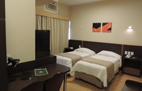 Quarto Standard com 2 Camas de Solteiro do Entremares Hotel