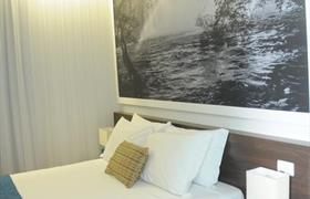 Standard Cama Casal do Golden Tower Aeroporto (Lizz) by Fênix Hotéis