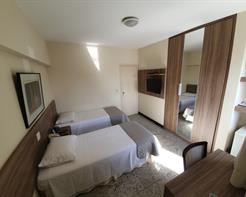 Quarto Duplo Duas Camas de Solteiro