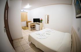 Apartamento Suíte do Hotel Pousada Vale do Sol - Pompeia