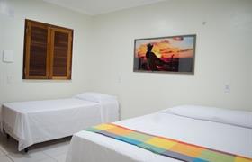 Standard Triplo 01 cama casal + 01 Solteiro do Pousada Vila Tutóia