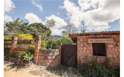 Entrada da pousada