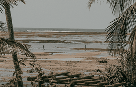 Suíte Deluxe com Vista Mar do Hotel Porto do Zimbo