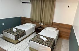 Twin Double Room of Abrolhos Praia Hotel - Fortaleza