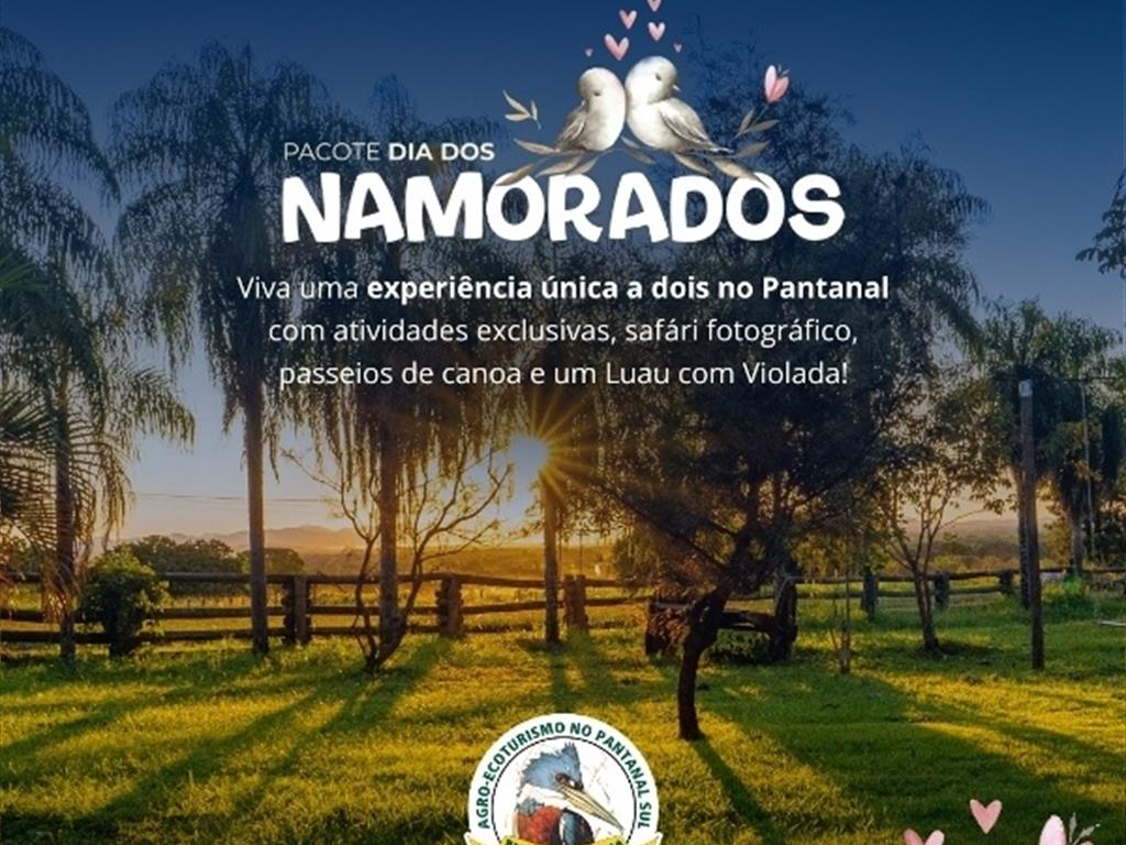 PACOTE DIA DOS NAMORADOS com Lual Pantaneiro